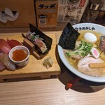 鮨とラーメン うおがしや - 
