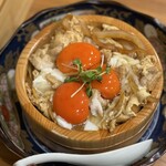 大衆しゃぶしゃぶ勝治 - ピカピカの卵がもはや眩しい✨