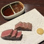 創作鉄板 粉者 - サーロインとシャトーブリアン