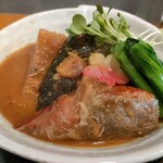 割烹食堂 かいね - 味噌味のぶり大根は初めて食べた