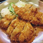 洋食屋 カーネリアン - BIGチキンカツ定食1290円（2026年2月）