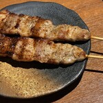 炭火焼鳥 蔵々 - 豚バラ