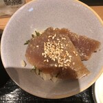 酒菜 - 漬けマグロ