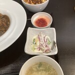 CHINESE DINING 瑞 - 中華スープ・小鉢・ミルクプリン