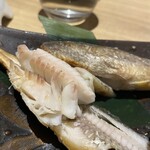 八海山公認 個室居酒屋 越後酒房 八海山 広島駅前店 - 初めての氷下魚♪これヤバっ
                                ごっつ旨い♡濃い〜鱈やん！
                                鱈よりクセ強やけど、それが
                                旨い〜ヽ(*＾ω＾*)ﾉ酒〜