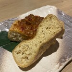 八海山公認 個室居酒屋 越後酒房 八海山 - 外カリっ♪中フワッ♪
      大豆風味が抜群に旨い♡