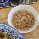 中華蕎麦 自遊仁 - 背脂　150円