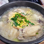 コッテジ - 「参鶏湯シンプルセット」のメイン（２０１５年１月）