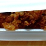 弁当家 - 開ける前のから揚げ弁当