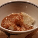 鮨 一喜 - 海老芋の唐揚げ セイコガニの餡掛け