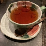 新上屋 - 食後の紅茶