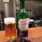 鶴見葡萄酒酒場 - キリンブラウマイスターと葡萄ジュース