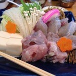 活魚料理一徳 - てっちり最高！