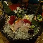 天空の庭　星のなる木 - お造り3点盛り（平目、むつ、マグロ）