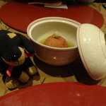 天空の庭　星のなる木 - 蓮根餅の海老真薯射込み包み揚げ