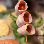 牛タンとおでんとクリスピー餃子　ひまわり［出汁］ - 