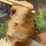 牛タンとおでんとクリスピー餃子　ひまわり［出汁］ - 