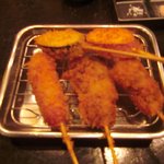 Kyuushuudanji No Kushikatsu Yaccharu - やっちゃるセットの串揚げ5本