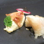 リストランテ サクラ - ズワイ蟹のパートフィーロ包み　菊芋のスフォルマート
