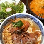 レストラン三宝 - 牡蠣丼セット
