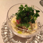 ロワゾー・パー・マツナガ - かにとカリフラワー