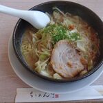 ちりめん亭しま店 - 2014年実食濃厚豚醤らーめん680円,ちりめん亭しま店(三重県志摩市)TMGP撮影