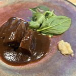 中国菜 漢 - 【張飛コース】和牛頬肉の味噌煮込み　自家製蒸しパン