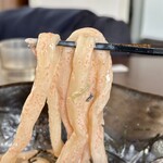 うどん工房かたつむり - 明太子を纏ったうどん