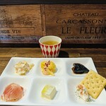 洋食店 黒木 - 料理写真:前菜＆スープ