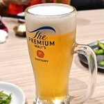 焼鳥 餃子 とり金 - 生ビール