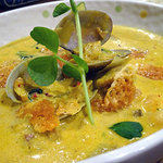 アプランティ - シーフードのクリームスープカレー1030円