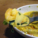 アプランティ - シーフードのクリームスープカレー1030円