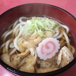 桜美食堂 - 桜美食堂　かけうどん　400円　2014年12月