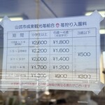 杉谷苺園 - 時期で値段も変わります