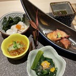 渋谷 すしき - 前菜盛り合わせ