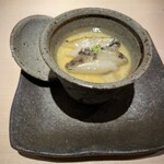 渋谷 すしき - アワビ茶碗蒸し