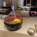 渋谷 すしき - 炙り牛