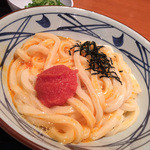 Marugame Seimen - 2015年1月再訪：明太釜玉うどん 大☆