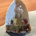 パティスリー オー フィル ドゥ ジュール - 綺麗に食べてるね