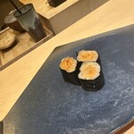 鮨 いわ貴 - あえて巻きで