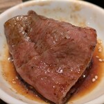 焼肉 ジャンボ - ミスジ焼き上がり