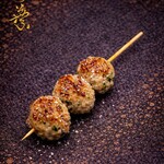 北海道 海の幸・山の幸 彩葉 - つくねの炭火焼き