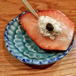 千ふく - 長崎 苺+アンコールペッパー+生クリーム +和三盆