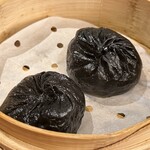 赤坂夜舟 - お通し(ピザまん)