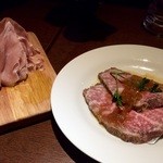 イタリアン大衆酒場HARUTA - 宮崎牛ローストビーフ