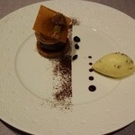 ラ メゾン ドゥ グラシアニ - モンブランとラム・レーズンのアイスクリーム