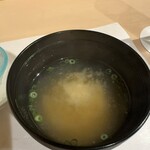 すし あお - お味噌汁
