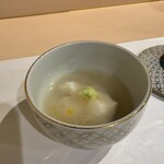 すし あお - 真鱈と蕪のすり流し