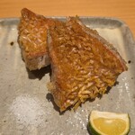 すしやのたい悟 - なんと、高級魚のキンキ松笠焼き
