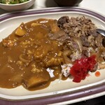 タブチ - 牛丼&カレーのW盛り合わせ
